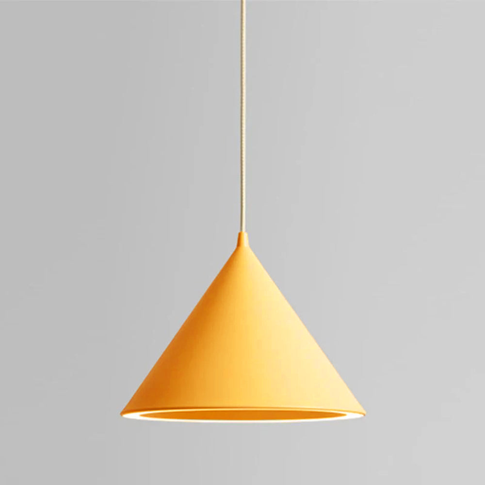 Aria Funnel-Shape Colourful LED Pendant Light - Neutral Decor