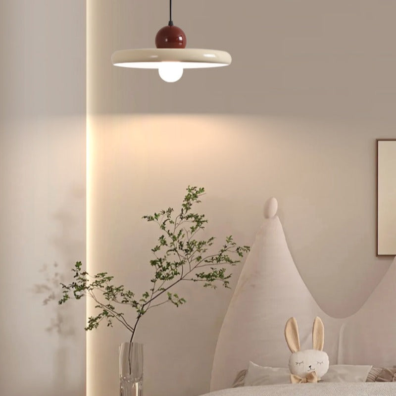 Arisha Modern Decorative LED Pendant Light Pink Metal Living Room - Neutral Decor