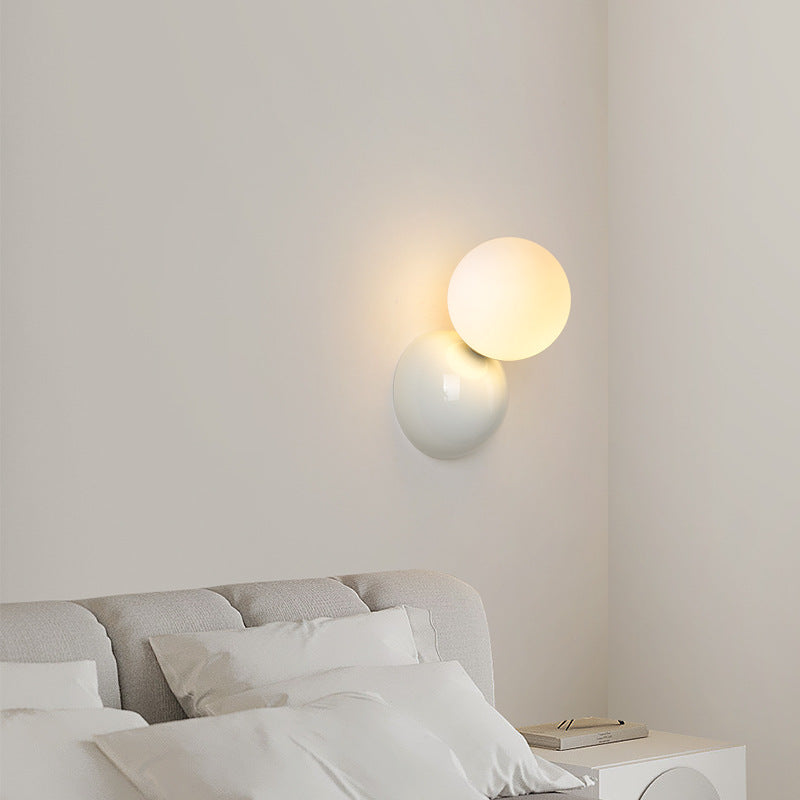 Valentina Modern LED Indoor Wall Lamp Black White Metal Living Room - Neutral Decor