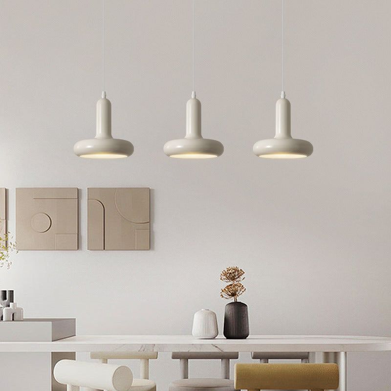 Arisha Modern Minimalist Cream Style Pendant Light White Bedroom - Neutral Decor