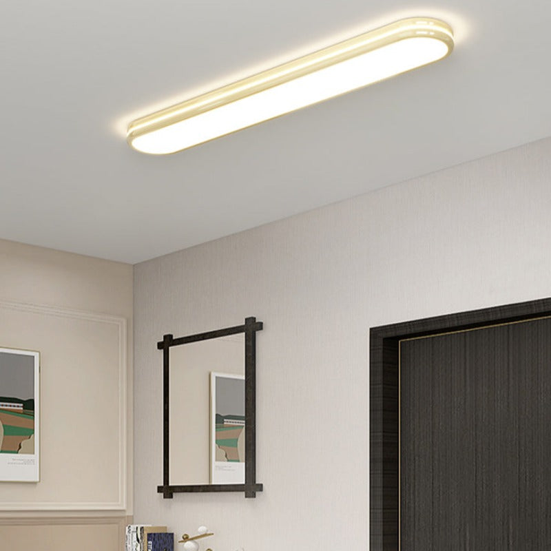 Arisha Modern LED Flush Mount Ceiling Light Black/Yellow/White Living Room - Neutral Decor