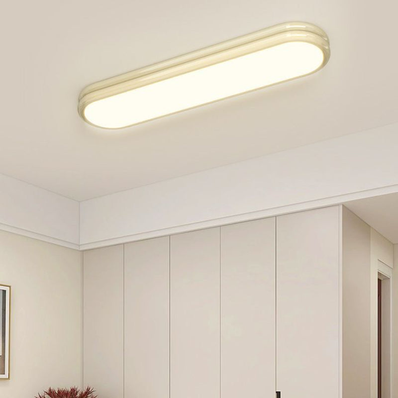Arisha Modern LED Flush Mount Ceiling Light Black/Yellow/White Living Room - Neutral Decor