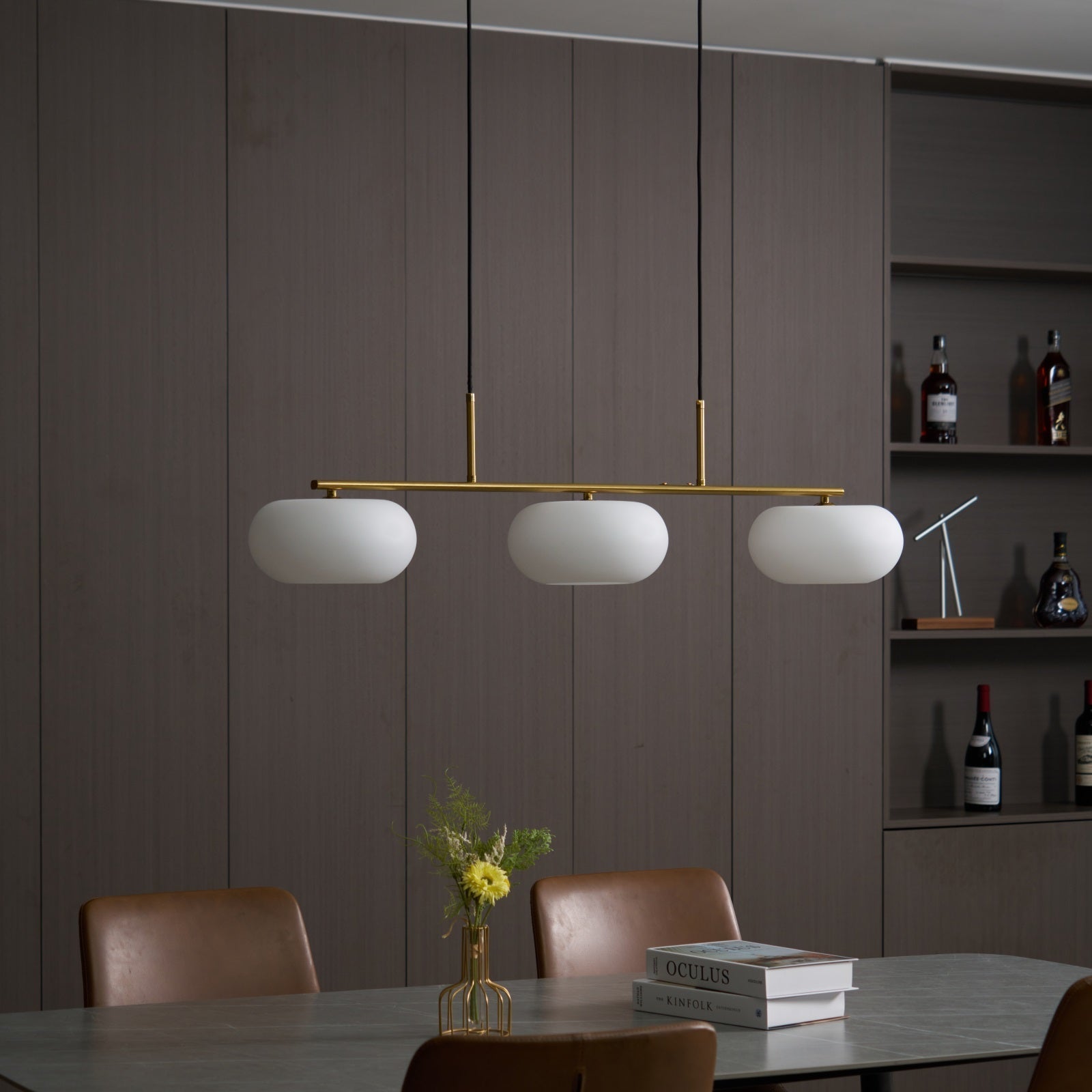 Candy Cream Cluster Pendant Light 3 Heads - Neutral Decor