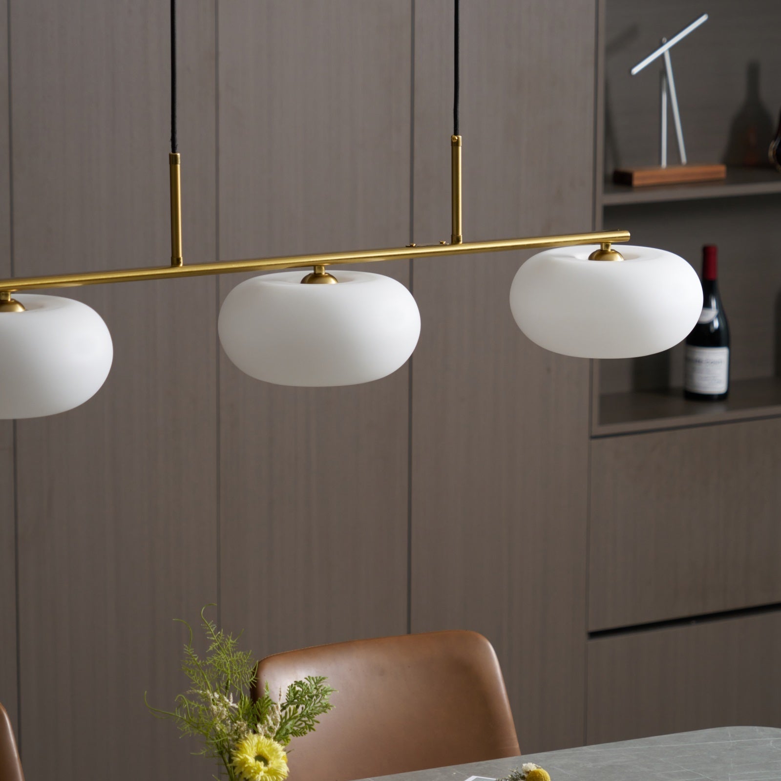 Candy Cream Cluster Pendant Light 3 Heads - Neutral Decor
