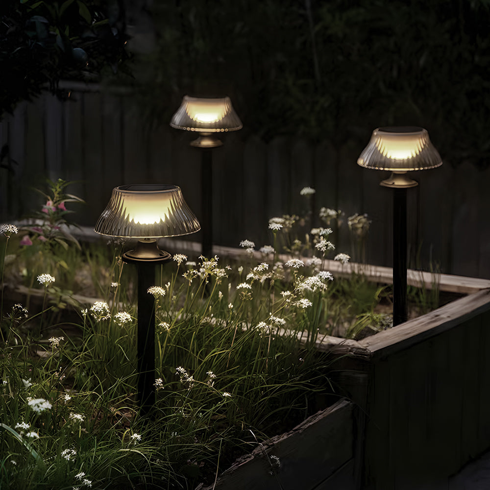 Roce Solar Vintage ABS Outdoor Lawn Stake Light