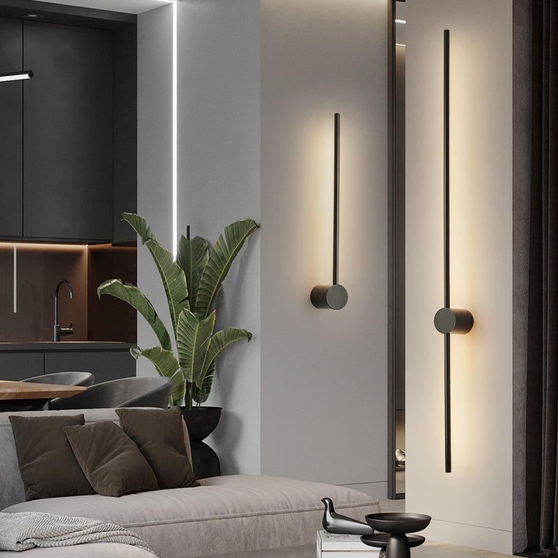 Nestx Brass Rod Minimalism Wall Lamp-Neutral Decor