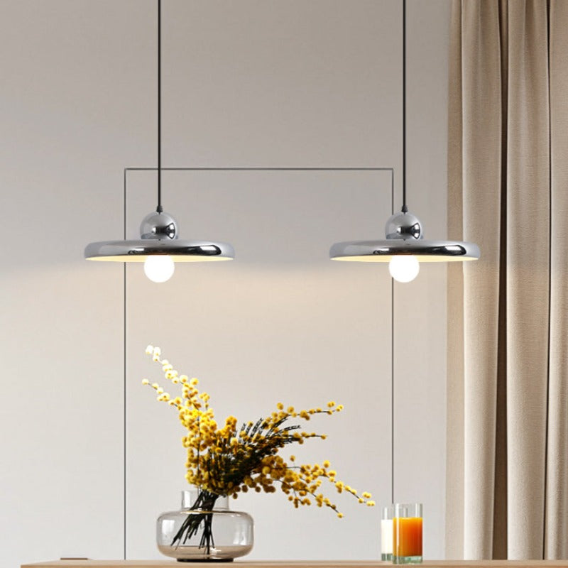 Arisha Modern Decorative LED Pendant Light Pink Metal Living Room - Neutral Decor