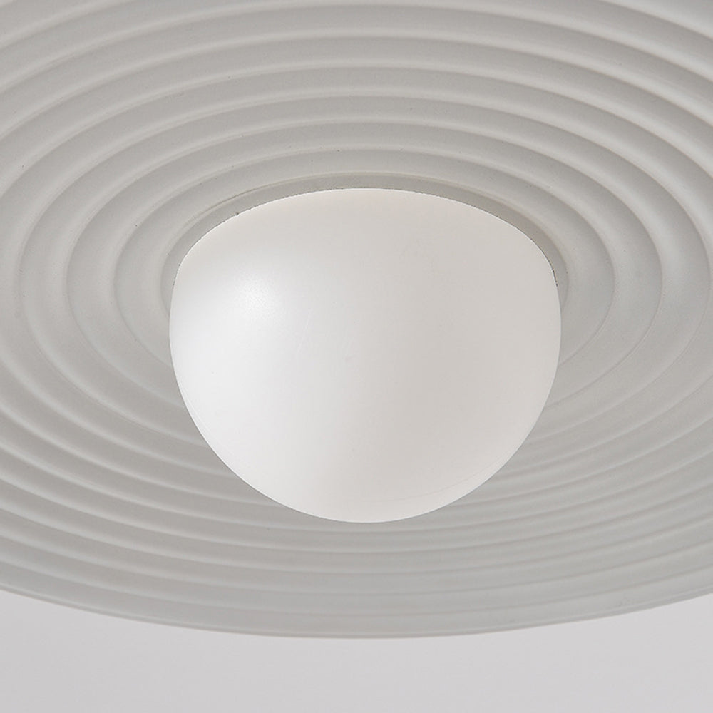 Arisha Minimalist Star Ring Pendant Light,Black/White - Neutral Decor