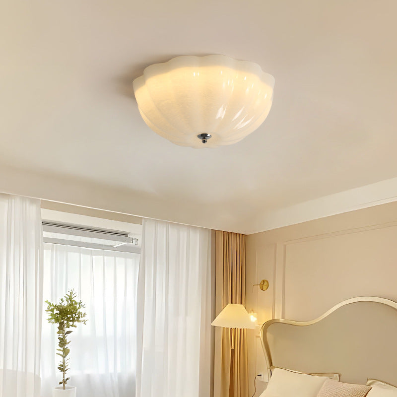 Arisha Modern Cute Design LED Flush Mount Ceiling Light White Bedroom - Neutral Decor