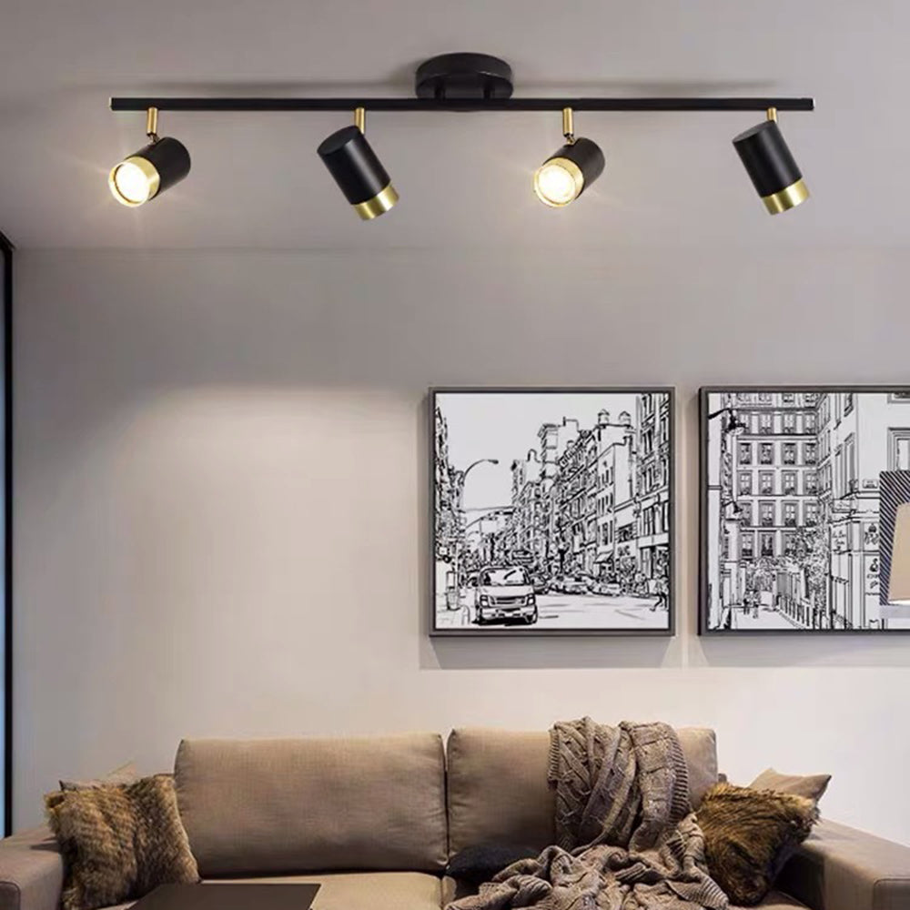 Arisha Semi-Flush Mount Ceiling Light Color Temperature Switchable, 4/5 Head - Neutral Decor