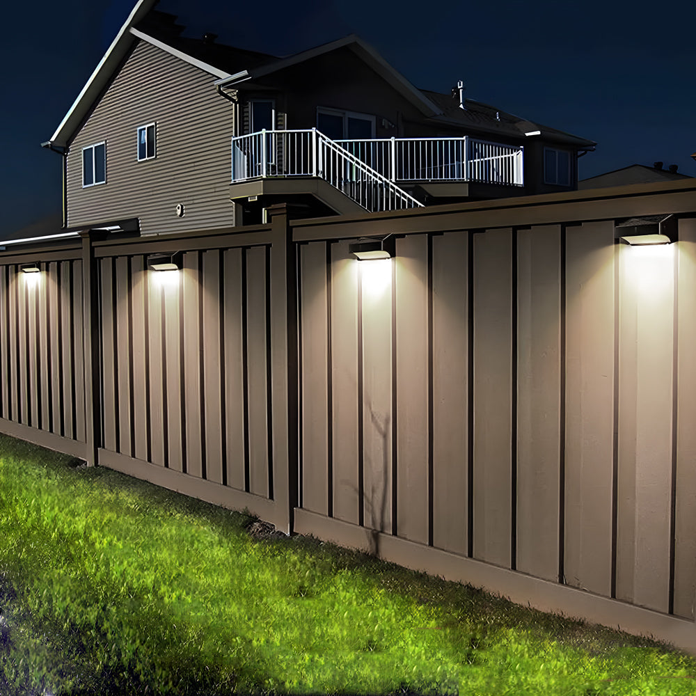Jewel Minimalist Dusk Ambient ABS Outdoor Wall Lights