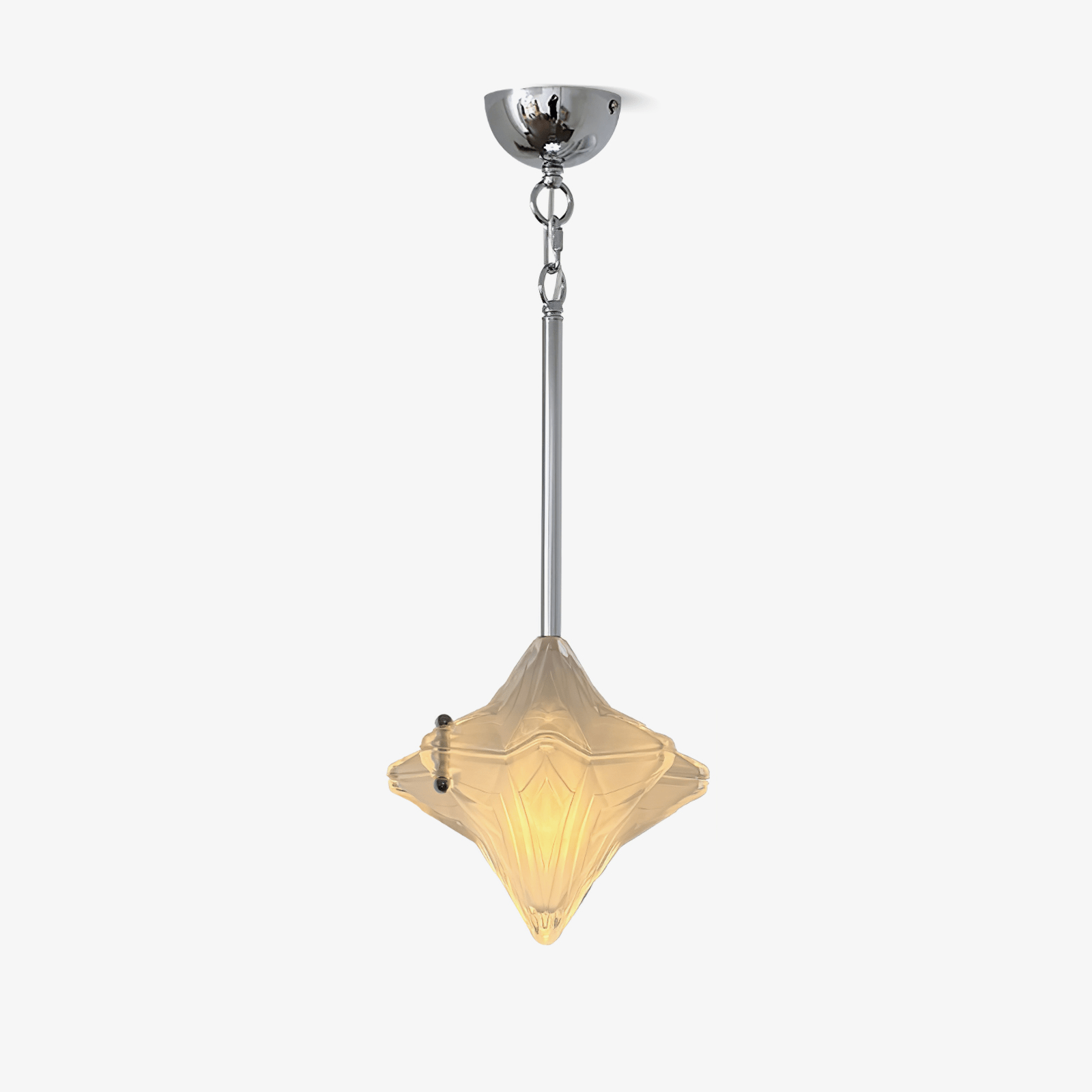 Prismatic Star Pendant Lamp-Neutral Decor