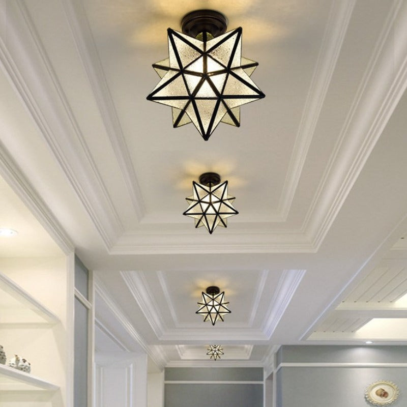 Arisha Classic Flush Mount Ceiling Light Bedroom - Neutral Decor