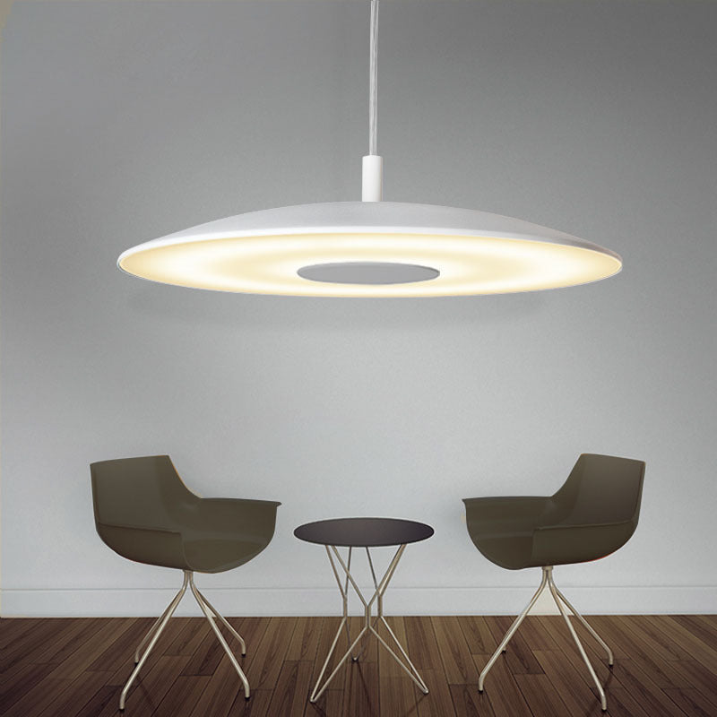 Arisha kitchen Pendant Light White& Nickel Post Modern - Neutral Decor