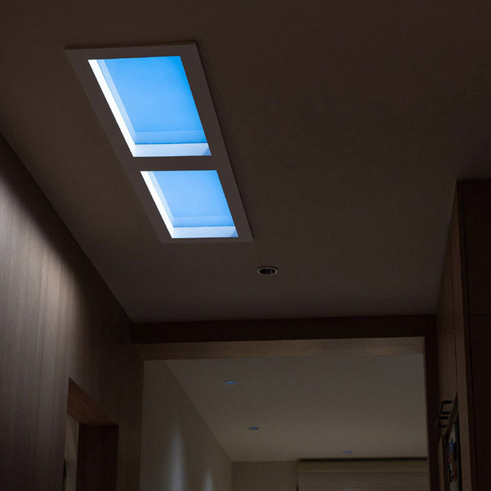 Arisha Modern Remote Control Flush Mount Ceiling Light, Black - Neutral Decor