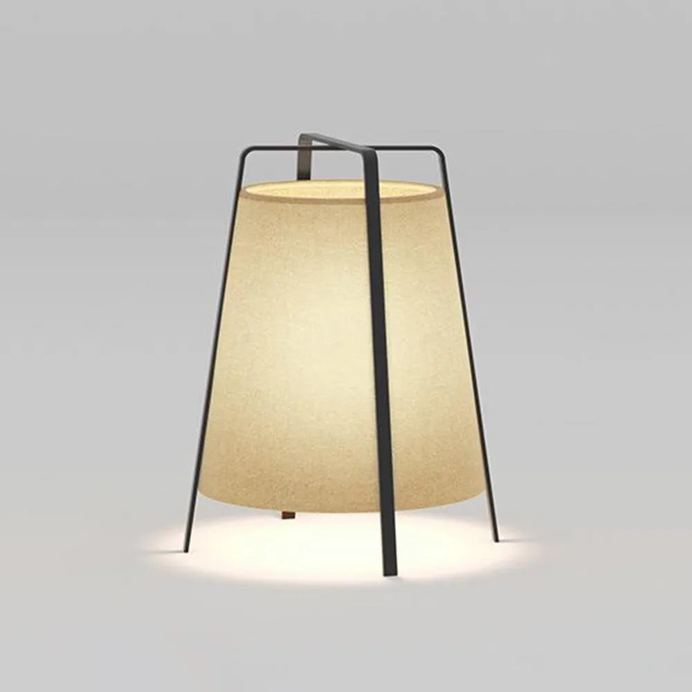 Ritta Modern Minimalist Fabric Floor Lamp, S/L - Neutral Decor
