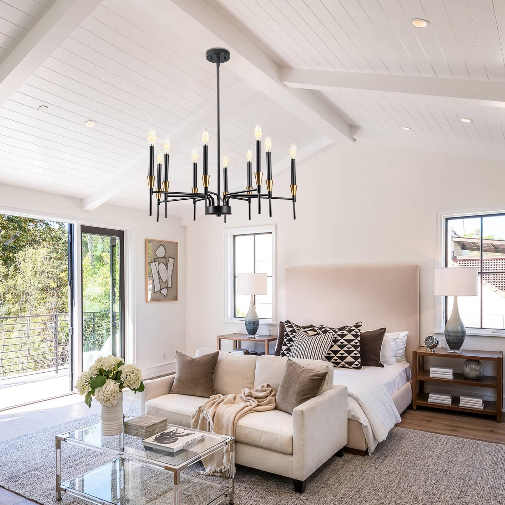 Silva Pendant Light Chandeliers Retro Industrial Living Room - Neutral Decor