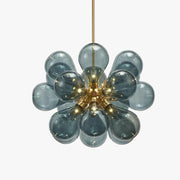 Valentina Chic Clustered Glass Bubble Pendant Light - Neutral Decor