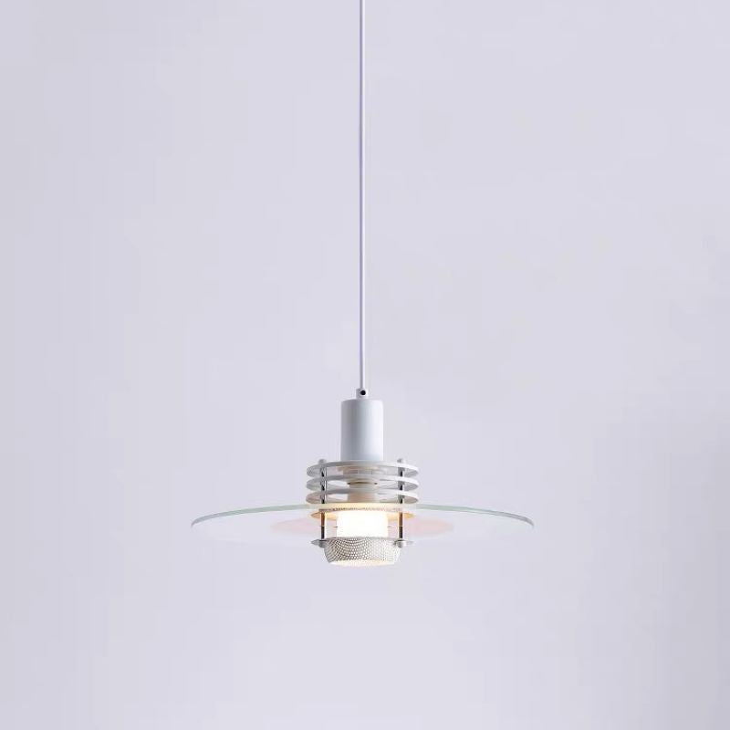 Valentina Minimalism LED Pendant Light Metal/Glass/Acrylic Bedroom - Neutral Decor