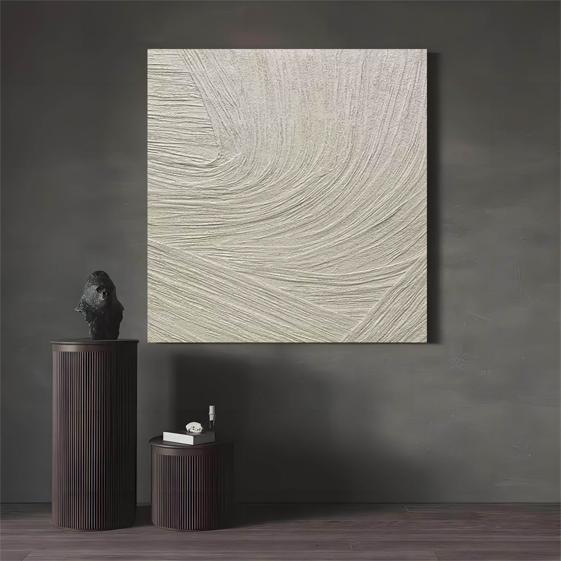 Plaster Art Texture Painting SG036 - Neutralighting