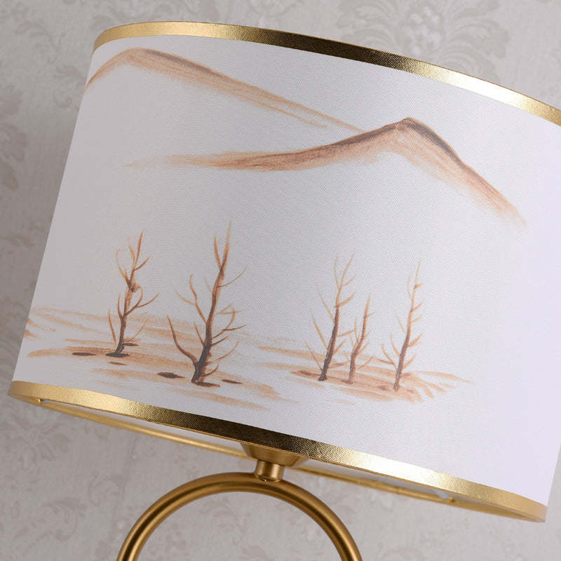 Freja Artistic Table Lamp Floor Lamp Bedside Desk Light For Bedroom - Neutral Decor