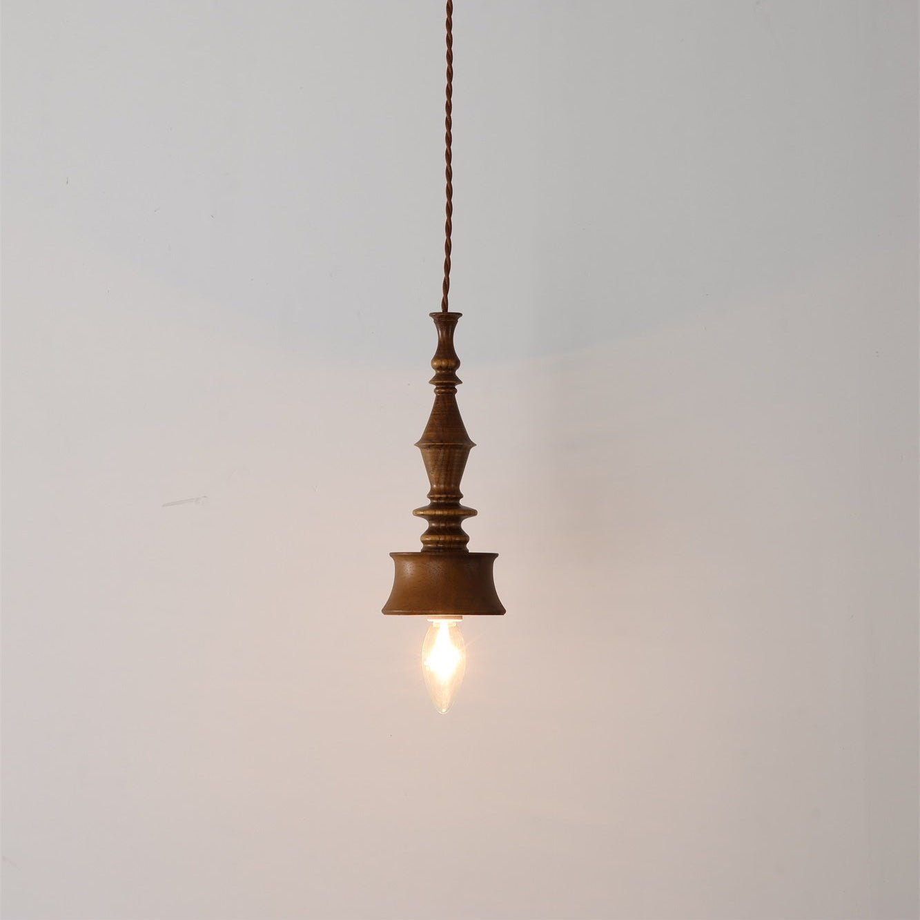 Tessira Wood Industrial Pendant Lamp-Neutral Decor