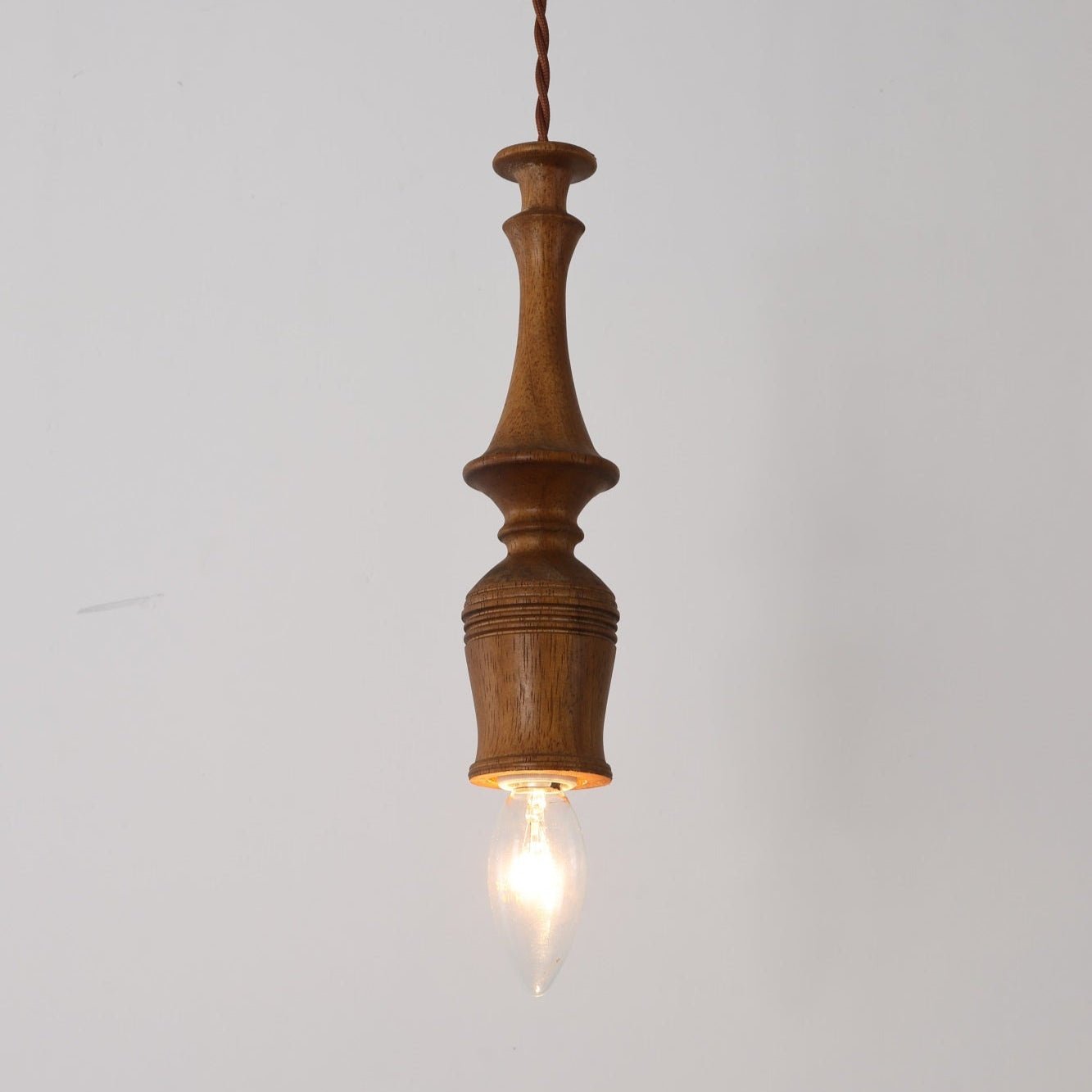 Tessira Wood Industrial Pendant Lamp-Neutral Decor
