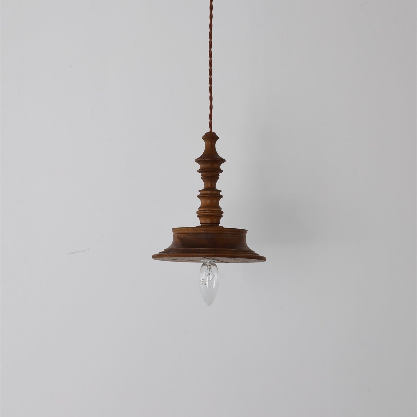 Tessira Wood Industrial Pendant Lamp-Neutral Decor