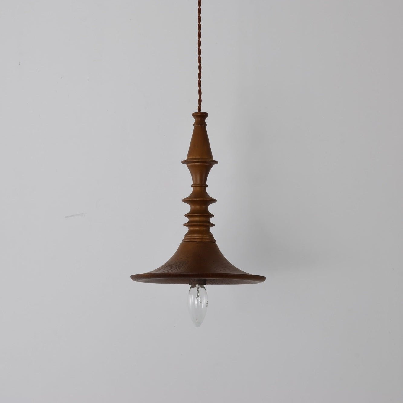 Tessira Wood Industrial Pendant Lamp-Neutral Decor