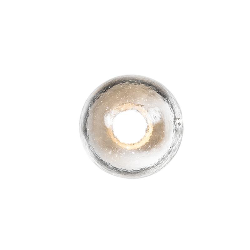 Tara Transparent Rustic LED Glass Outdoor Wall Lights
