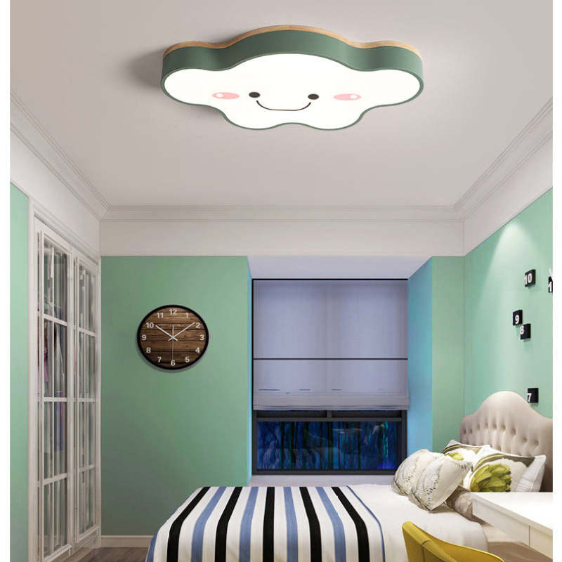 Arisha Creative Art Cloud LED Ceiling Light for Kids Room - Neutral Decor