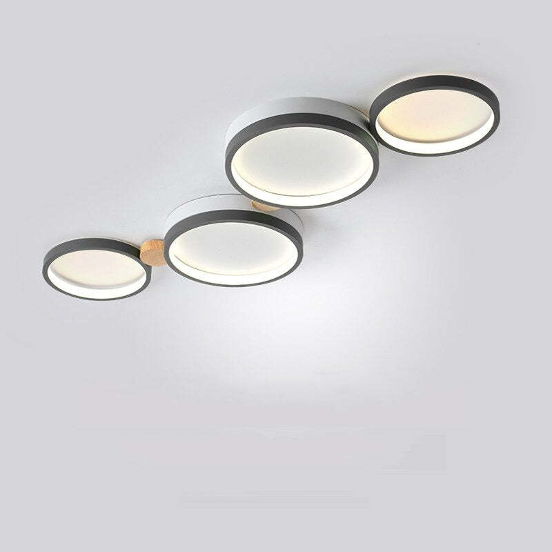 Arisha Round Flush Mount Ceiling Light 3 Colour 3/4/5/6/7 Heads - Neutral Decor
