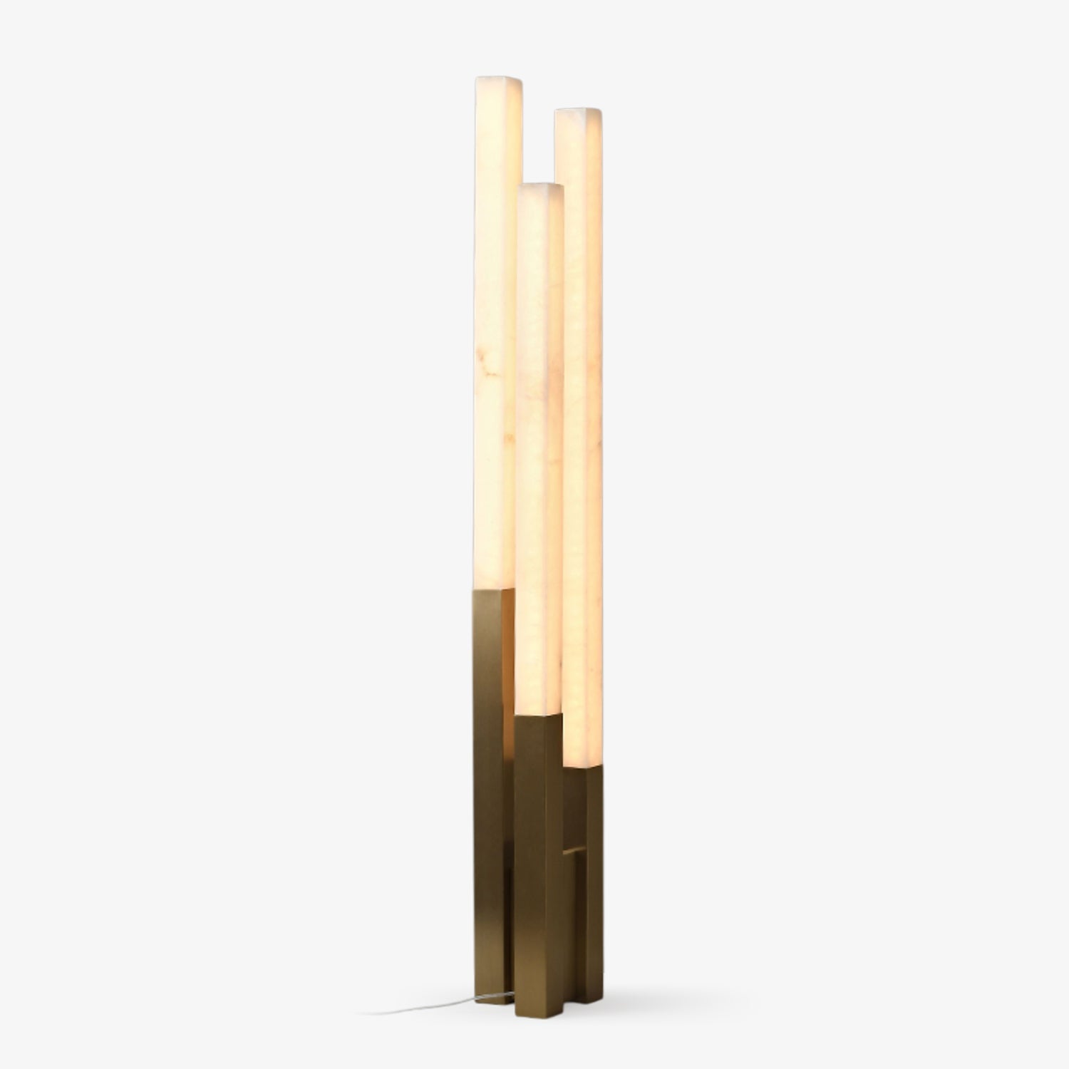 Callisto Alabaster Floor Lamp-Neutral Decor