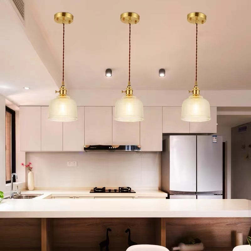 Valentina Glass Art Deco Pendant Lights,Colorful - Neutral Decor
