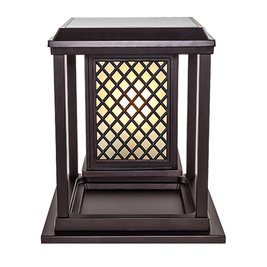Lyndon Square Modern Style Outdoor Pillar Lights