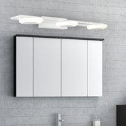 Arisha Modern Square Metal/Acrylic Wall Lamp, White, Bathroom - Neutral Decor