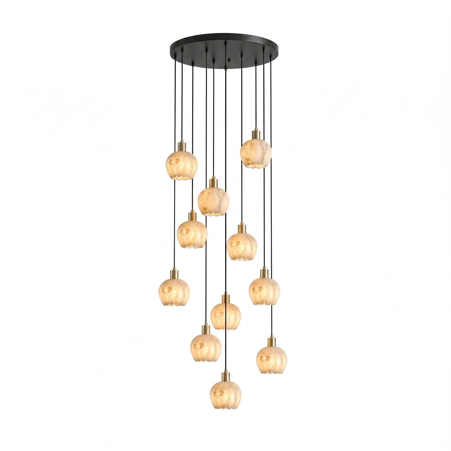 Mian Alabaster Pendant Lamp-Neutral Decor