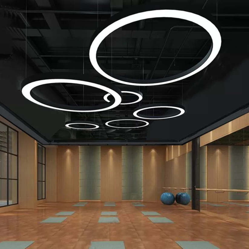 Arisha Minimalist Ring Pendant Light, Bedroom - Neutral Decor