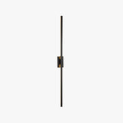 Arisha Minimalist Bar Black Metal Wall Lamp - Neutral Decor