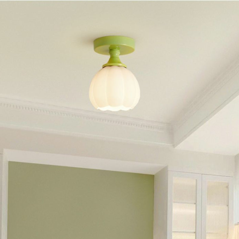 Arisha Comfort Simplicity Cute LED Flush Mount Ceiling Light Resin Bedroom - Neutral Decor