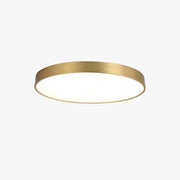 Arisha Nordic LED Gold Round Ceiling Light, Metal & Acrylic - Neutral Decor