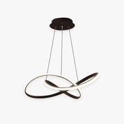 Arisha Modern Led Pendant Light, Black/White, Living Room/Bedroom - Neutral Decor