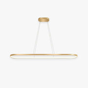 Avenor Minimalist Oval Interior Hanging Pendant Light-Neutral Decor