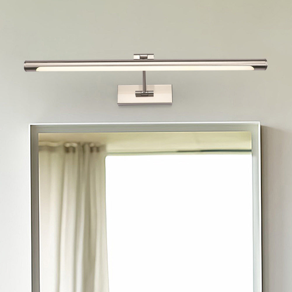 Arisha Modern Linear Metal/Acrylic Wall Lamp, Champagne Gold - Neutral Decor