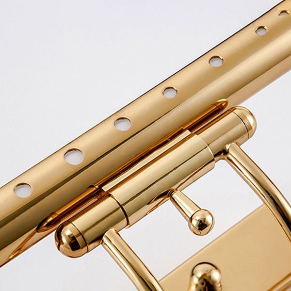 Tiffany Modern Linear Vanity Wall Lamp, Gold, Bathroom/Kitchen - Neutral Decor