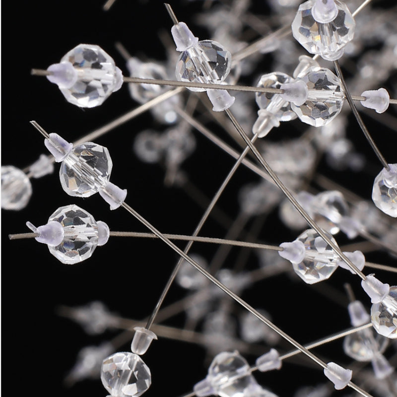 Arisha Modern Dandelion LED Pendant Light GoldCrystal Bedroom/Living Room - Neutral Decor