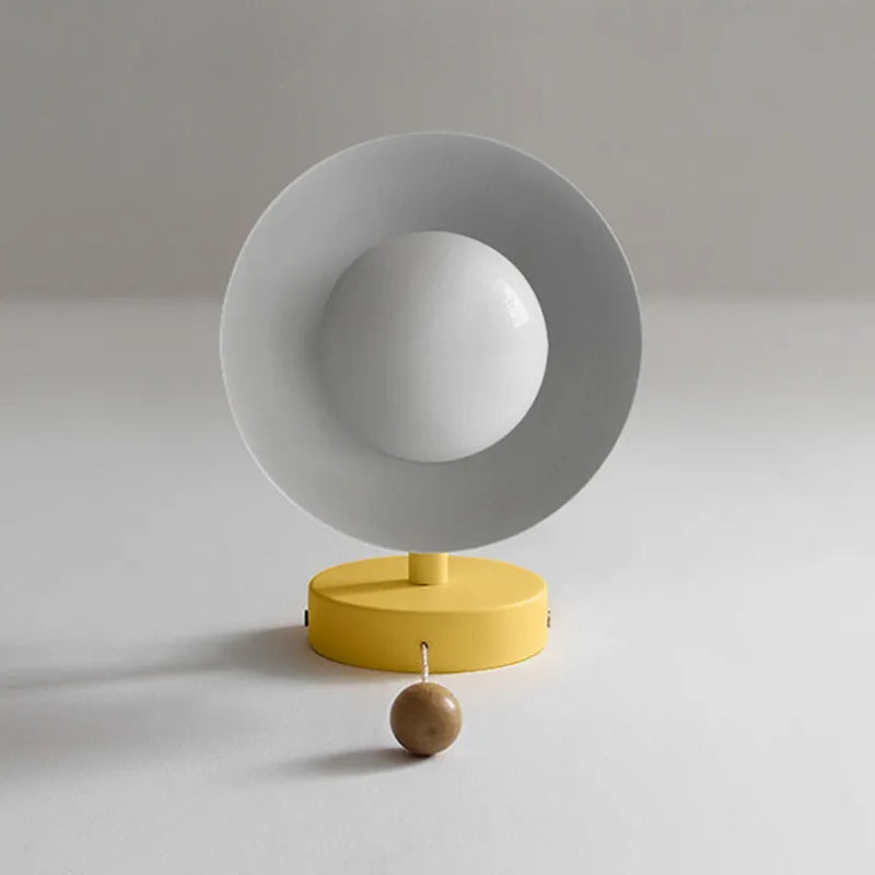 Valentina Modern LED Wall Lamp Metal Glass Bedroom White/Yellow/Pink/Green - Neutral Decor