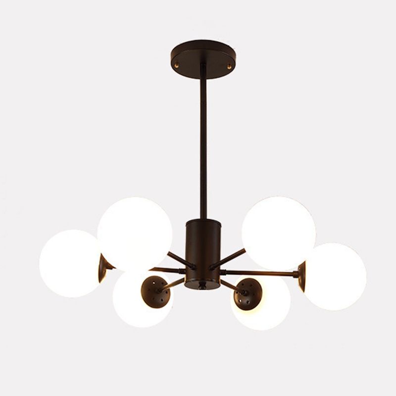 Valentina Designer Simple Nordic Pendant Light, Black/Gold - Neutral Decor