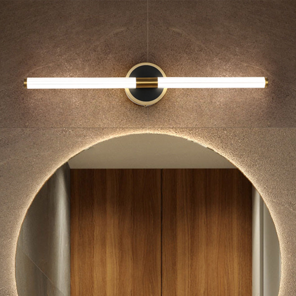 Arisha Designer Linear Mirror Front Vanity Wall Lamp - Neutral Decor