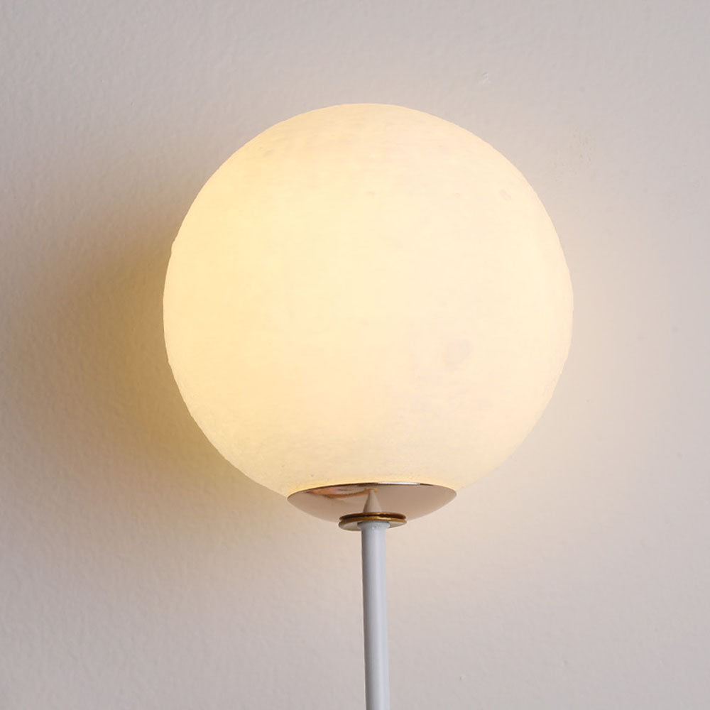 Arisha Modern Balloon/Girl Shape Acrylic Pink Wall Lamp - Neutral Decor